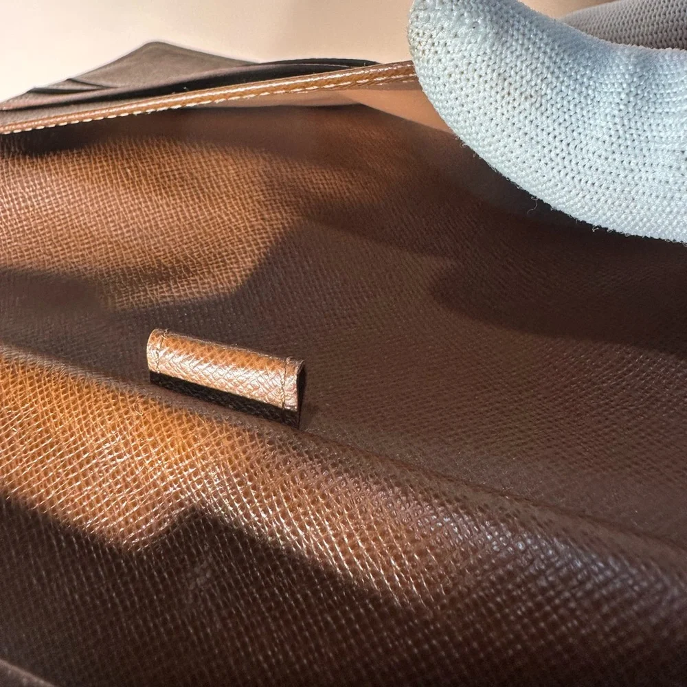 Louis Vuitton Long Leather Wallet in Brown Monogram